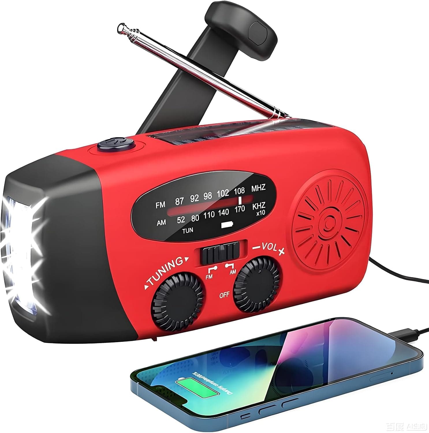 Solarbaby portable emergency FM radio